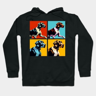 German Shorthaired Pointer Pop Art - Dog Lover Gifts Hoodie